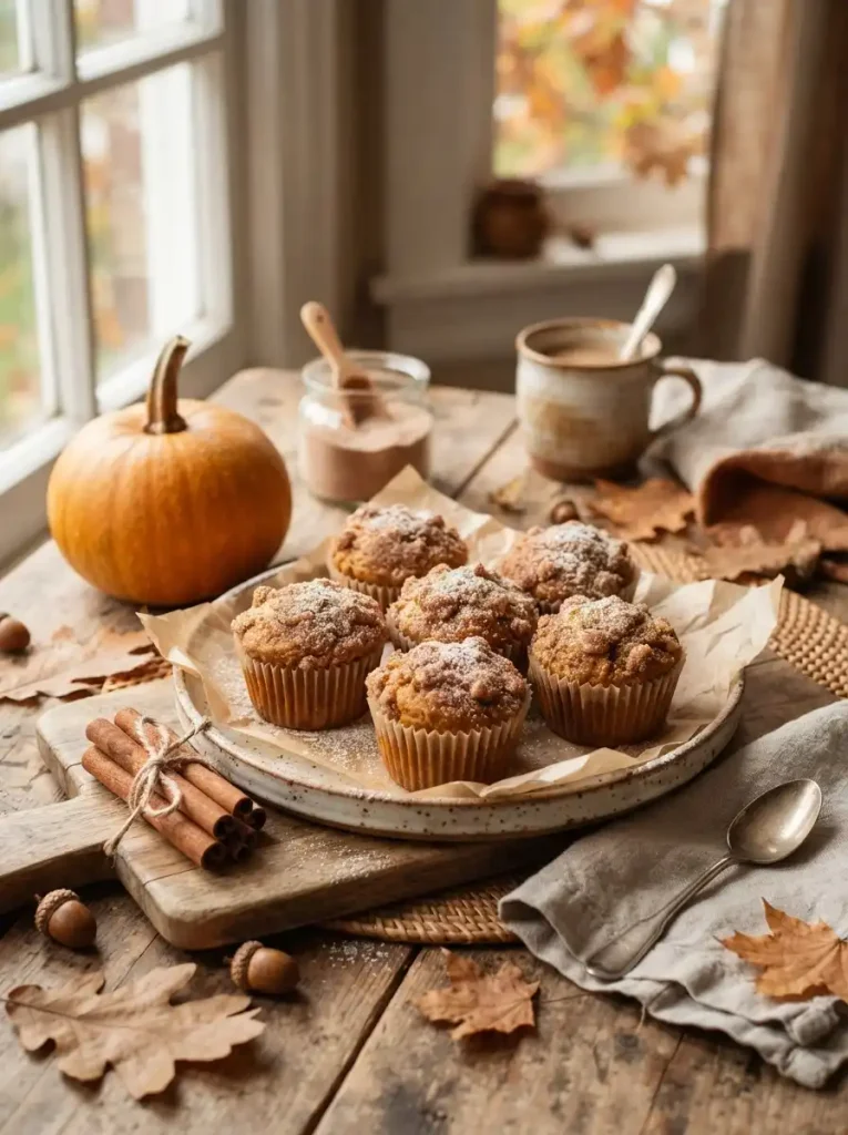 5. Pumpkin Spice Muffins