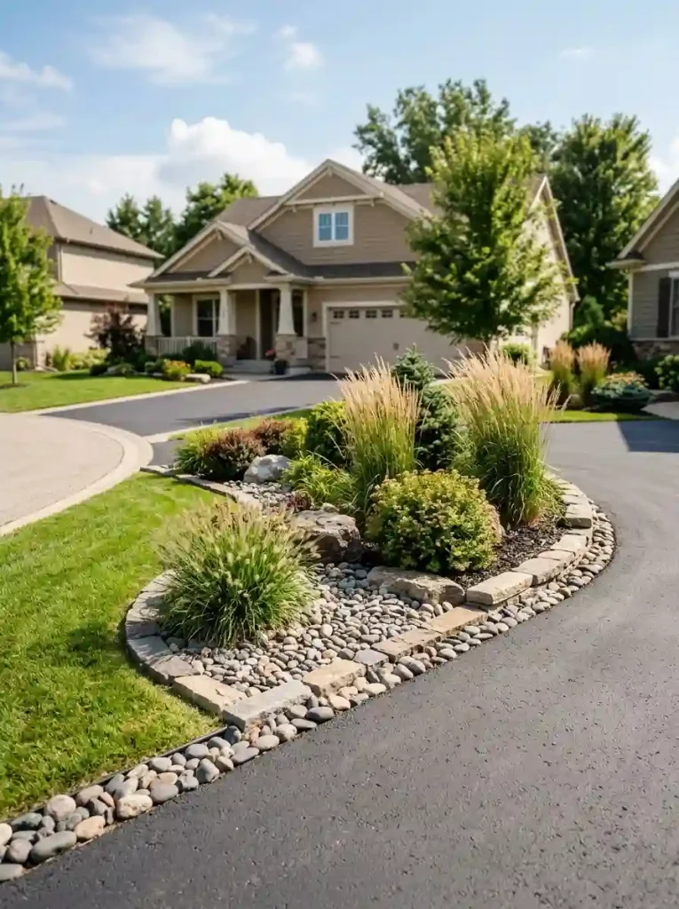 5. Transform an Awkward Driveway Corner