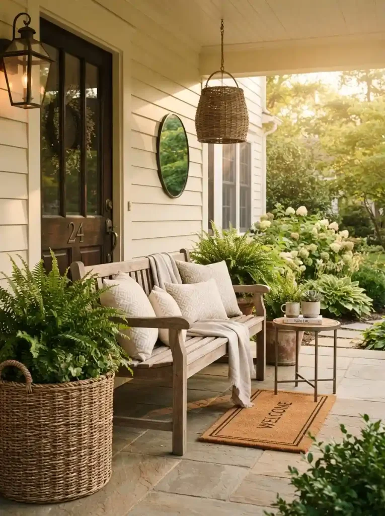 5. Turn the Porch Into an Outdoor Welcome