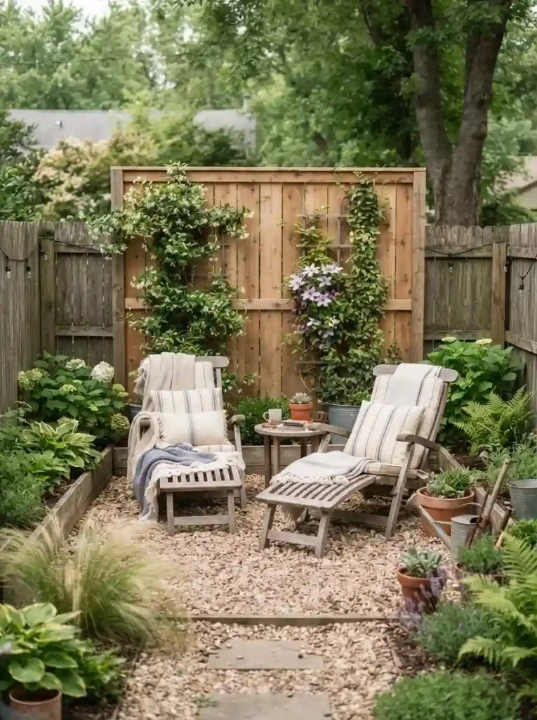 6. Build a Small Patio Privacy Screen
