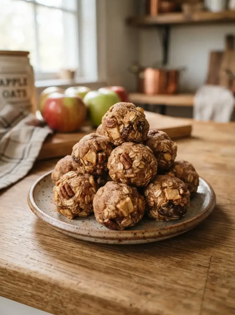 6. Cinnamon Apple Energy Bites