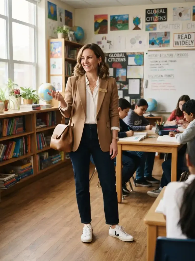 6. Dark Jeans With a Blazer