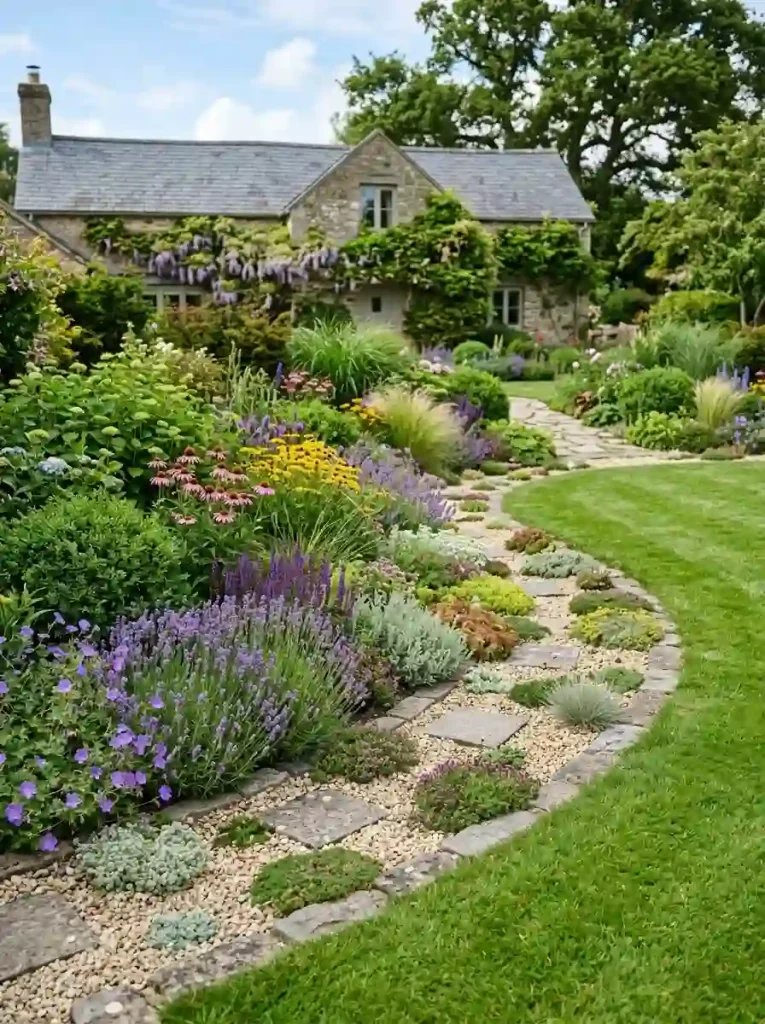 6. Design a Gravel Crescent Garden Bed
