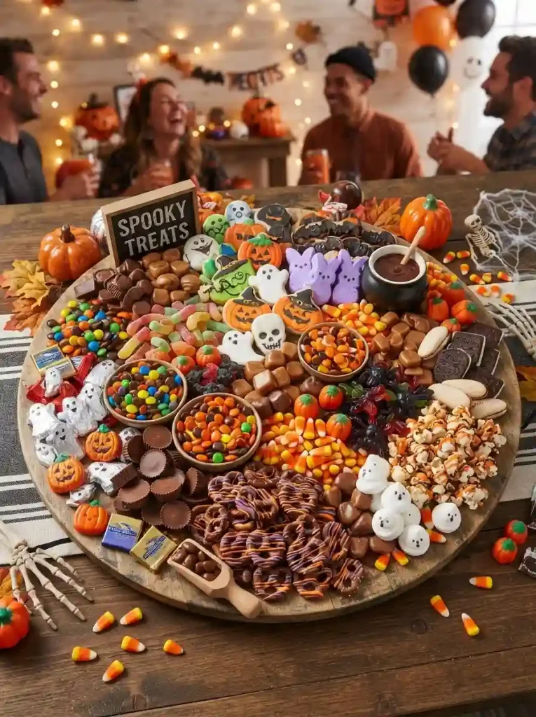 6. Halloween Candy and Treat Board