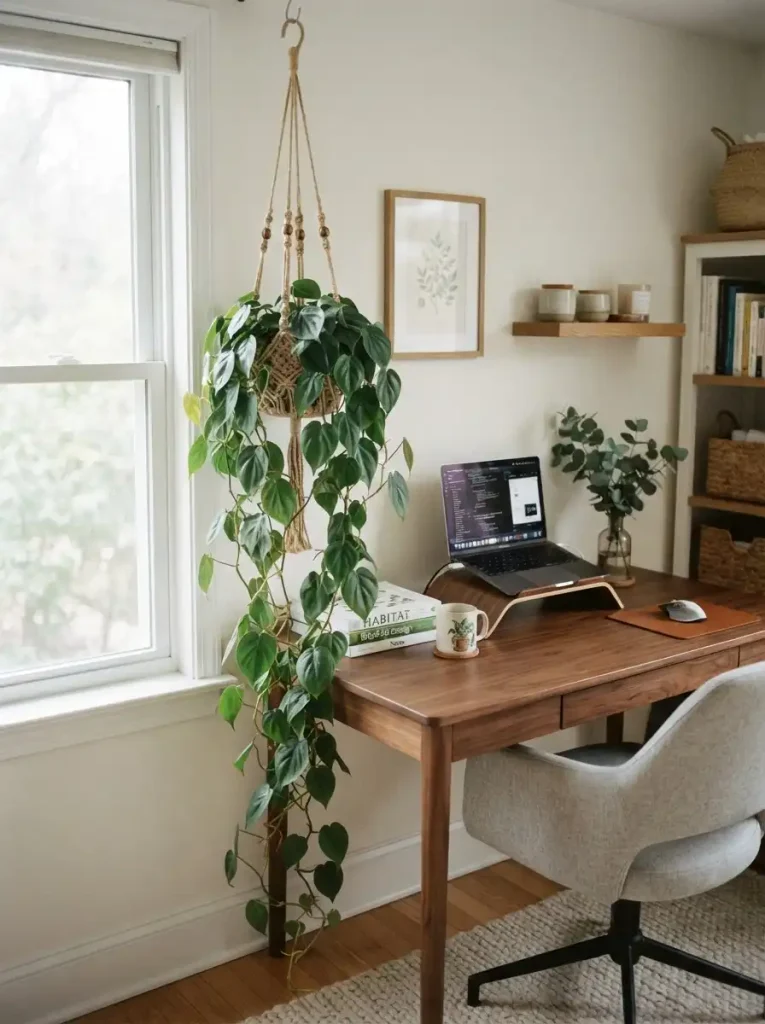 6. Heartleaf Philodendron for Easy Trailing Vines