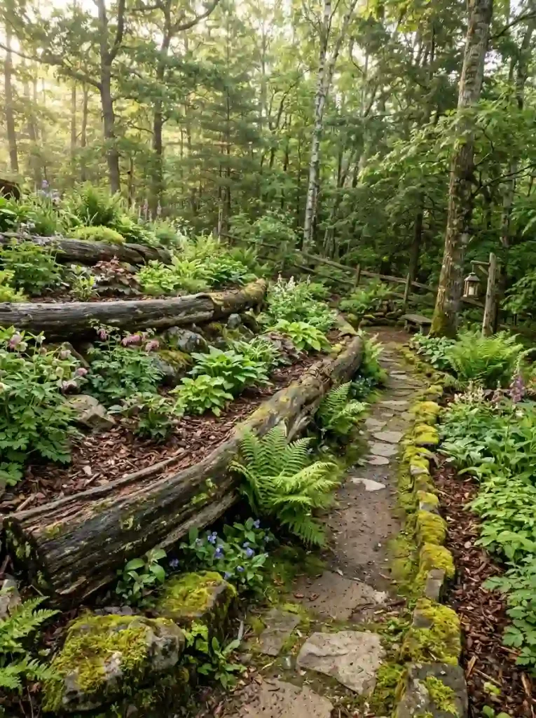6. Install a Simple Log Terrace