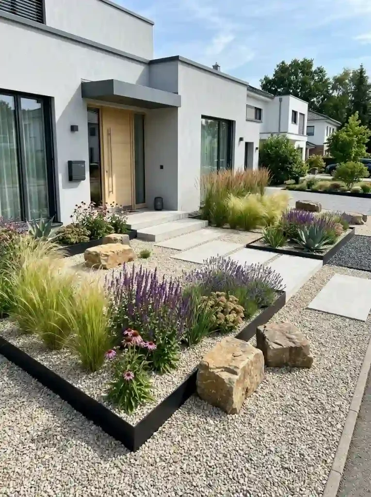 6. Modern Gravel Garden