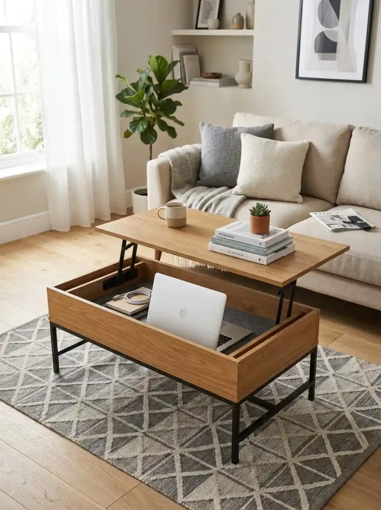 6. Prioritize Furniture That Serves Two Jobs