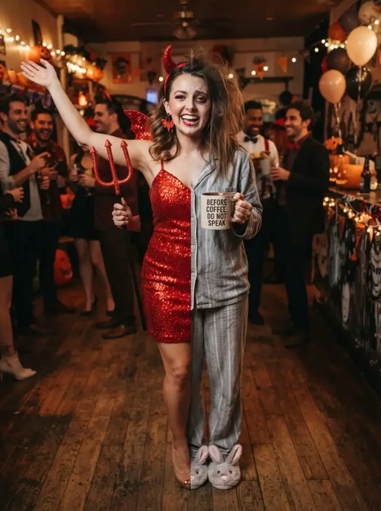 6. The “Before Coffee” Costume