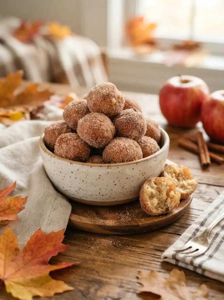 7. Apple Cinnamon Donut Holes