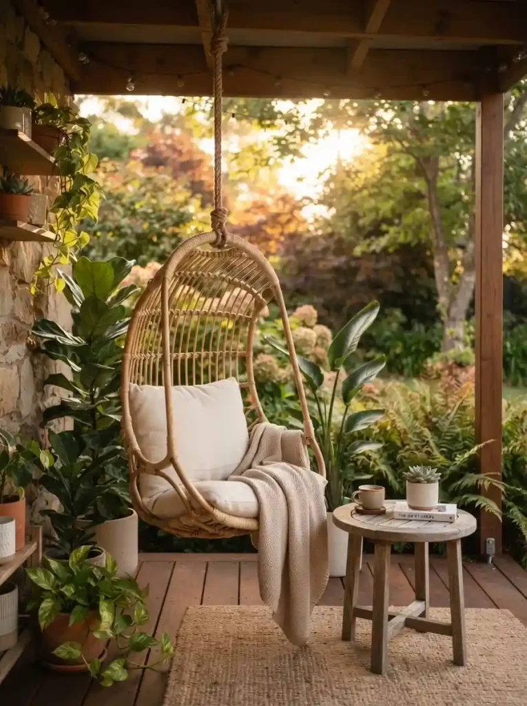 7. Hanging Chair for One