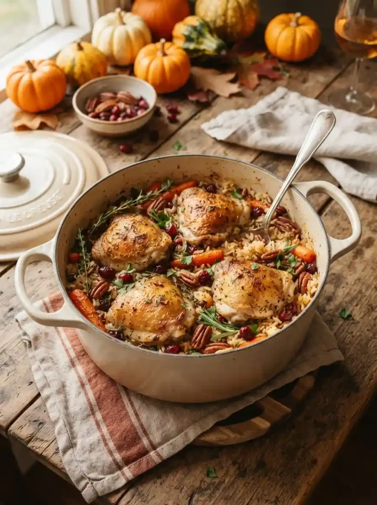 7. Harvest Chicken and Cranberry Rice