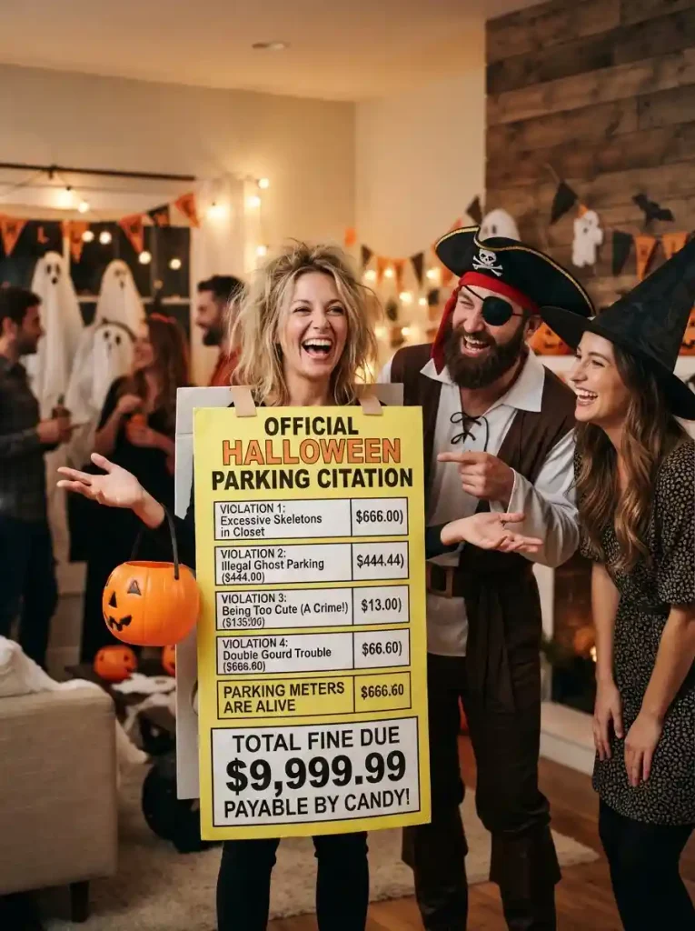 7. Human Parking Ticket