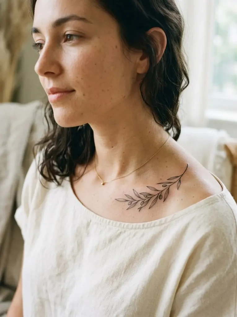 7. Tiny Olive Branch