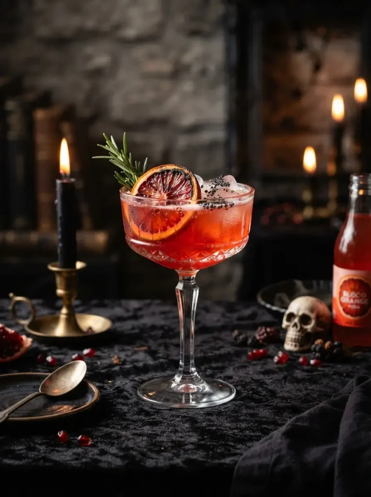 8. Blood Orange Vampire Spritz