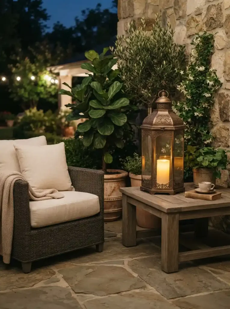 8. Bring in a Statement Lantern