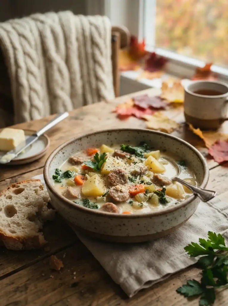 8. Creamy Sausage and Potato Soup