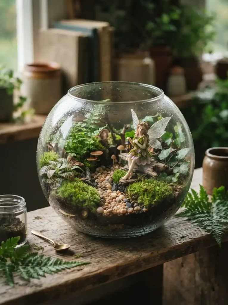 8. Fairy Forest Terrarium