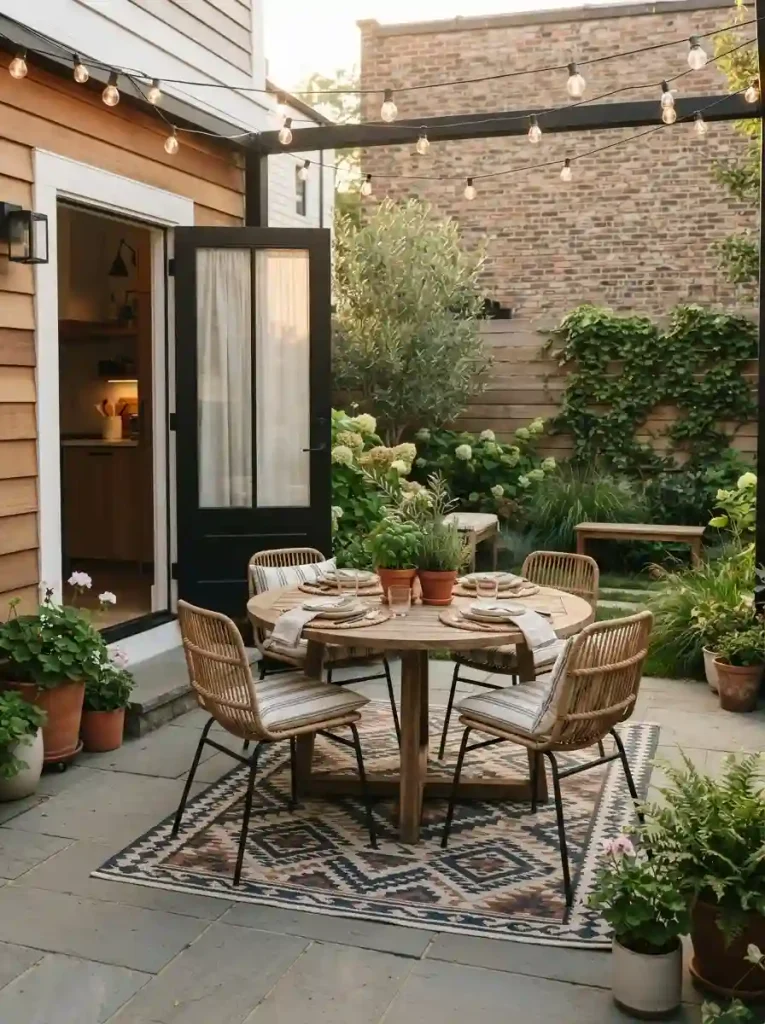 8. Put a Small Dining Area Near the Kitchen