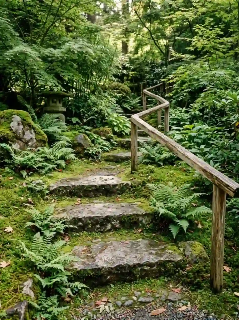 9. Create a Mossy Stairway