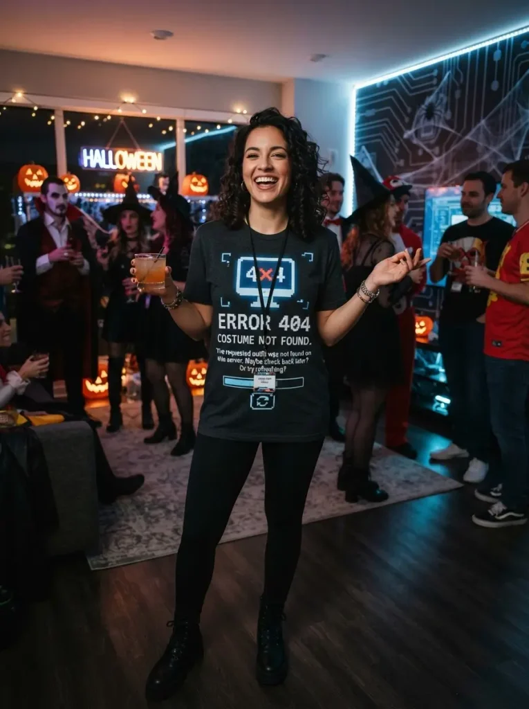 9. Error 404 Costume