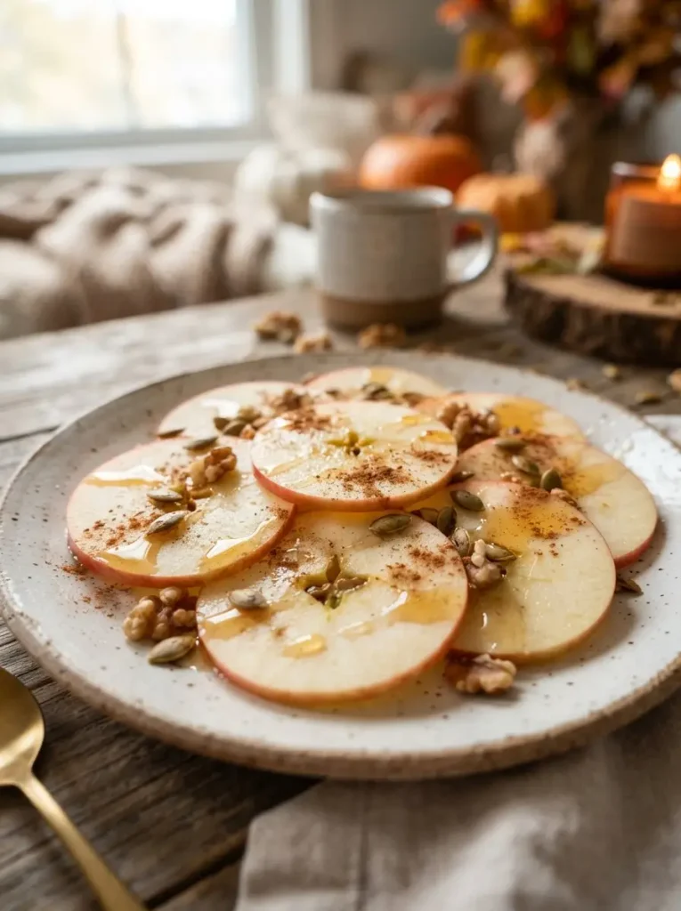 9. Honey Cinnamon Apple Slices