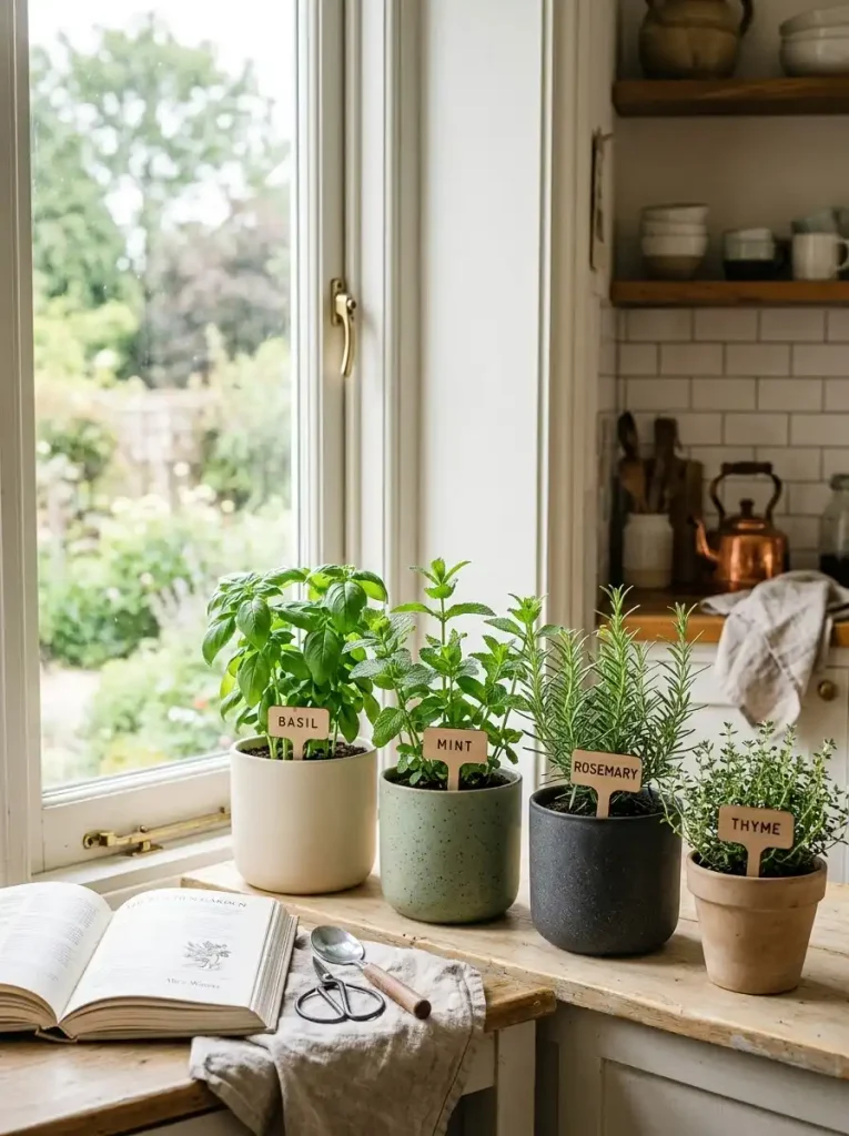 9. Indoor Herb Garden