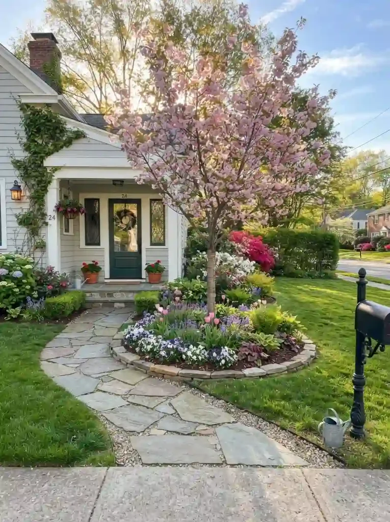 9. Plant a compact ornamental tree