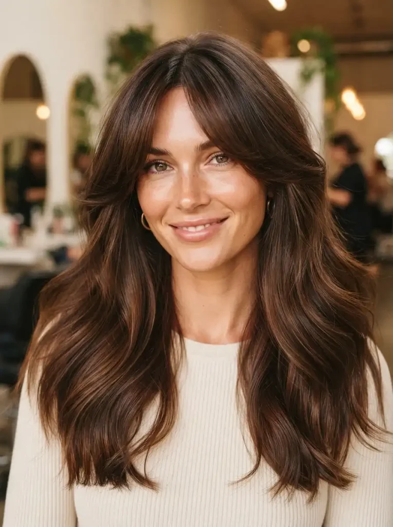 1. Classic Long Butterfly Haircut