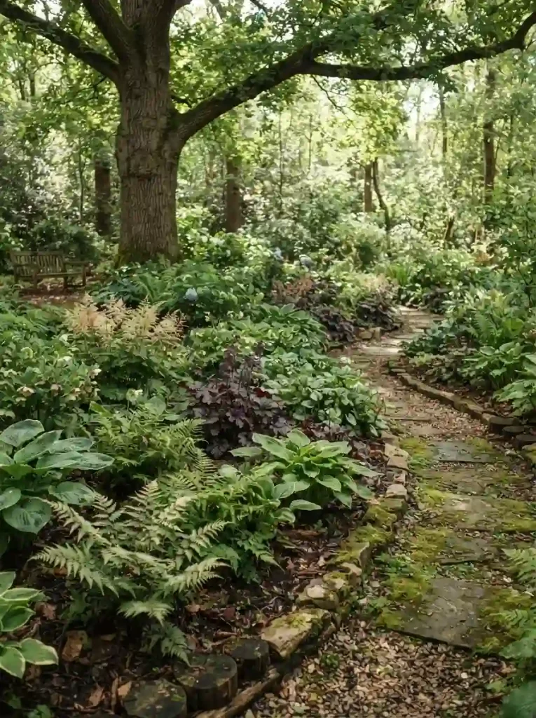 1. Create a Layered Shade Garden