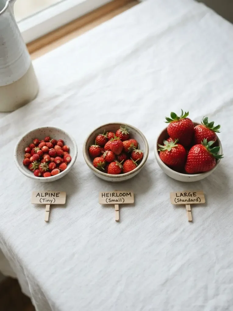 1. Learn the Three Types of Strawberries