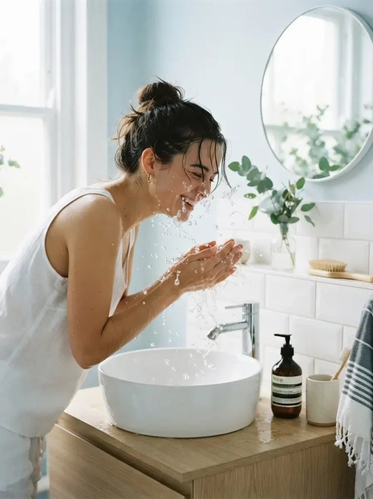 1. Splash Your Face With Cold Water
