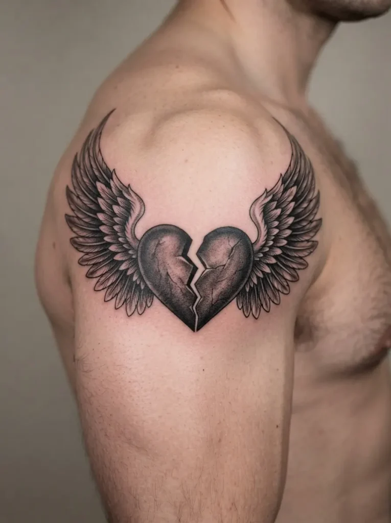 10. Broken Heart With Wings
