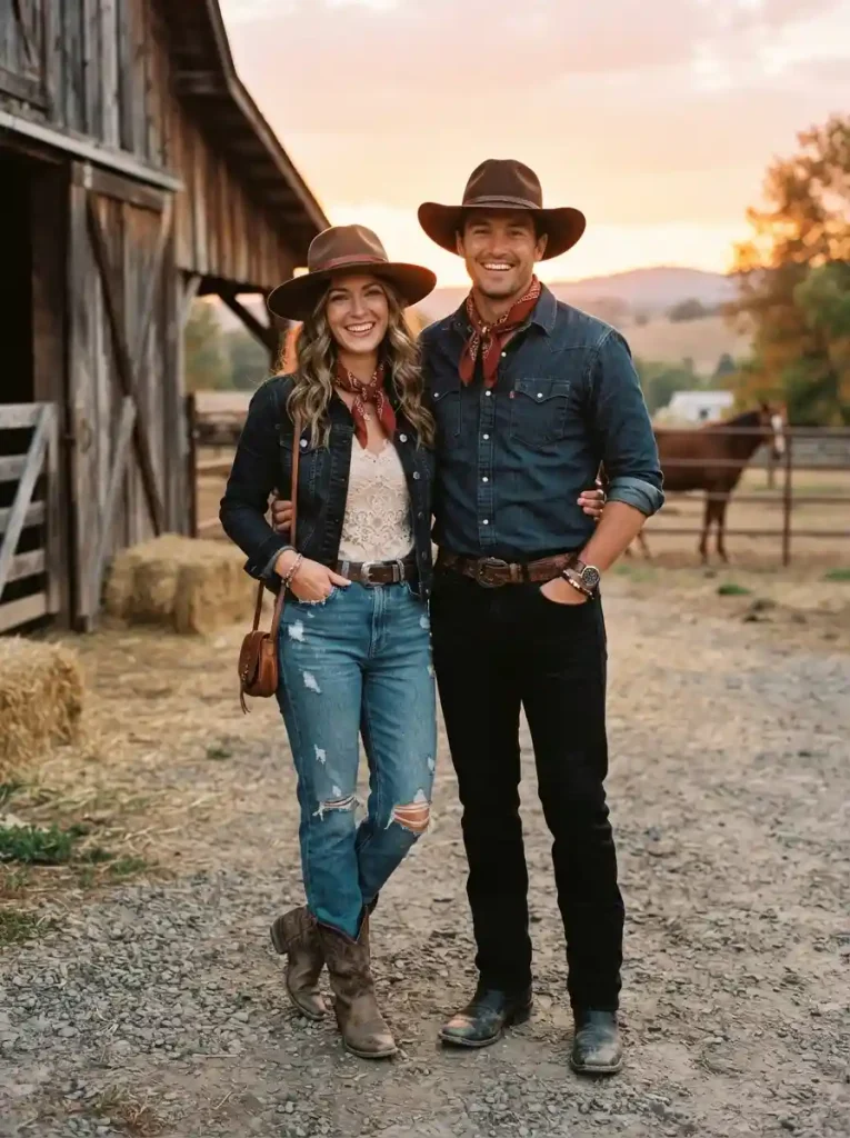 10. Cowboy and Cowgirl