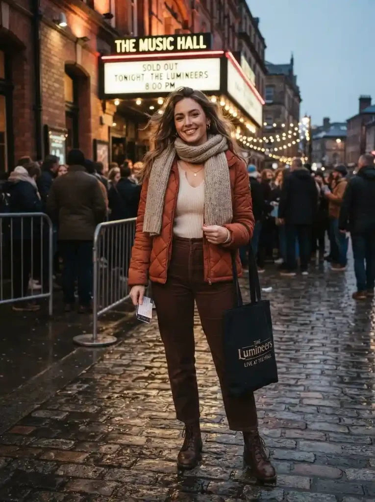 10. Quilted Jacket With Corduroy Pants