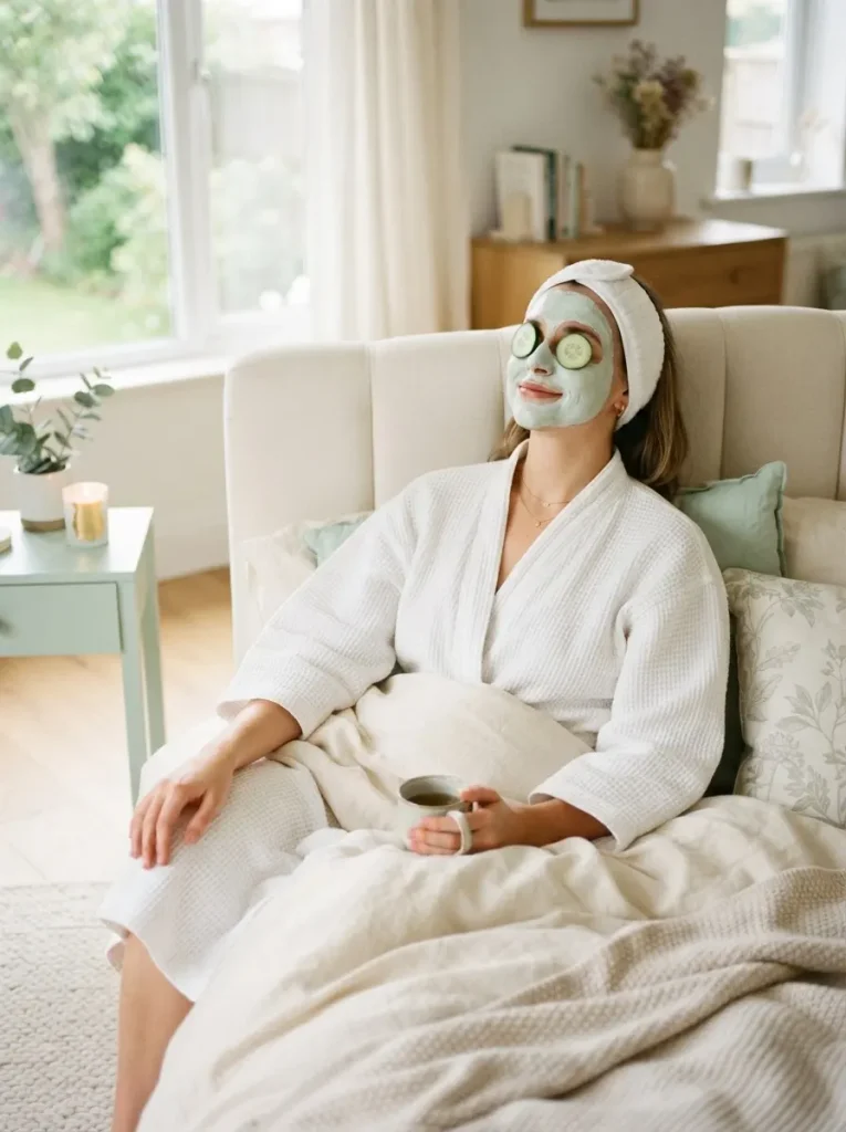 10. Cool Down With a Cucumber Mask
