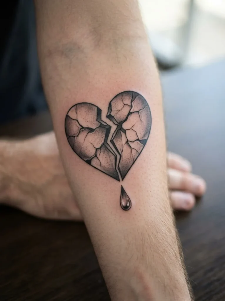 11. Broken Heart With a Tear
