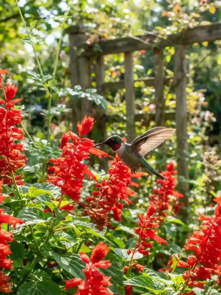 11. Tropical Sage (Scarlet Sage)