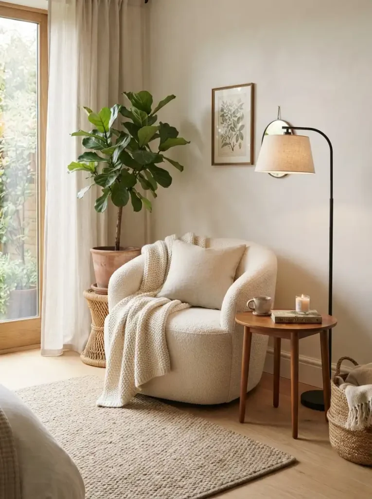 12. Create a Relaxing Corner With an Accent Chair