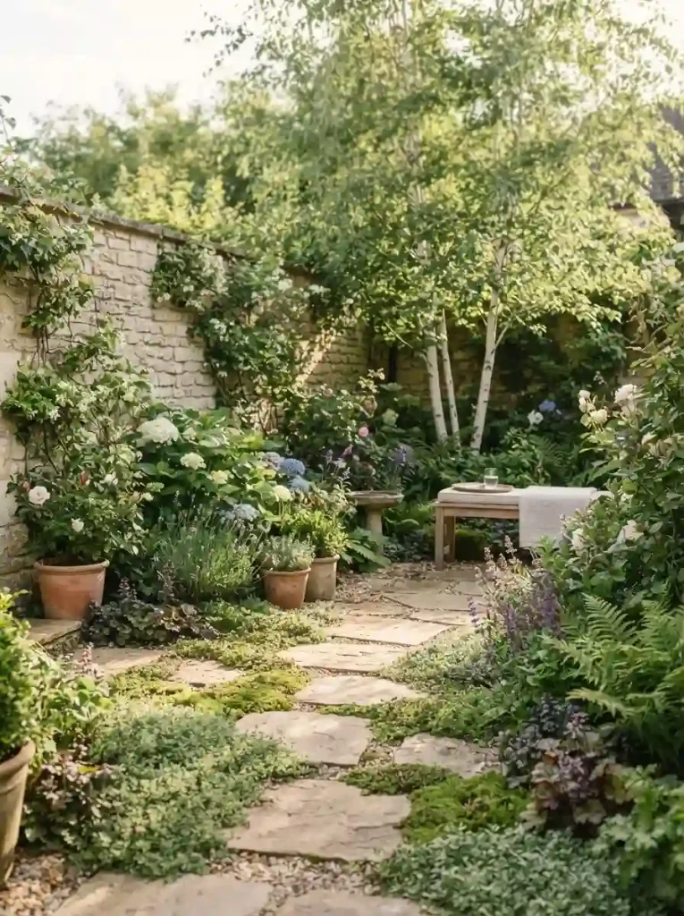 12. Make a Tiny Garden Feel Bigger With Layers