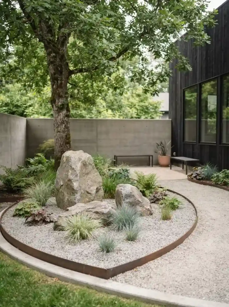 12. Design a Minimalist Gravel Garden