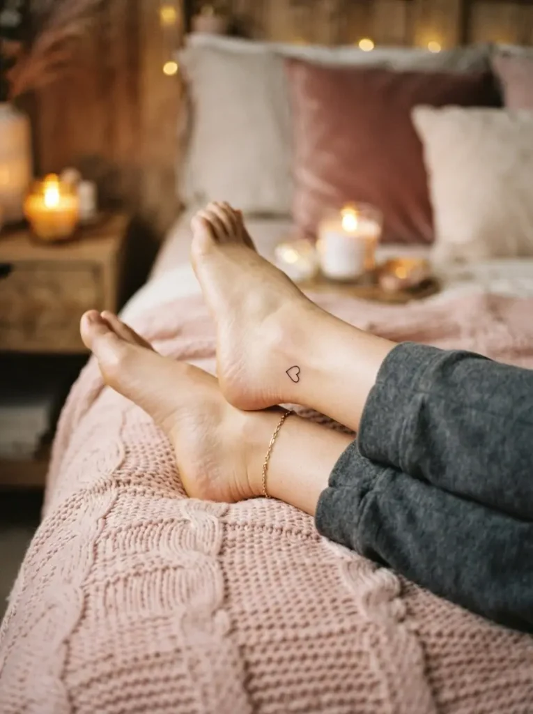 12. Off-Center Outline Heart