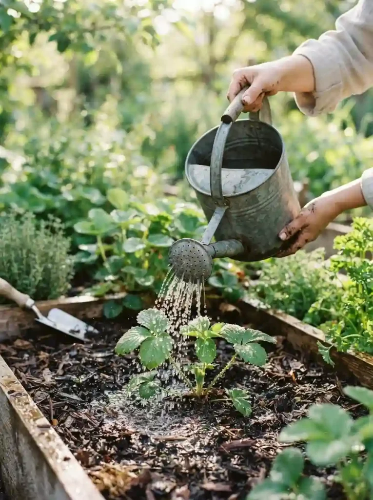 12. Water Deeply After Planting