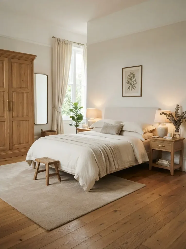 13. Choose a Classic Wooden Wardrobe