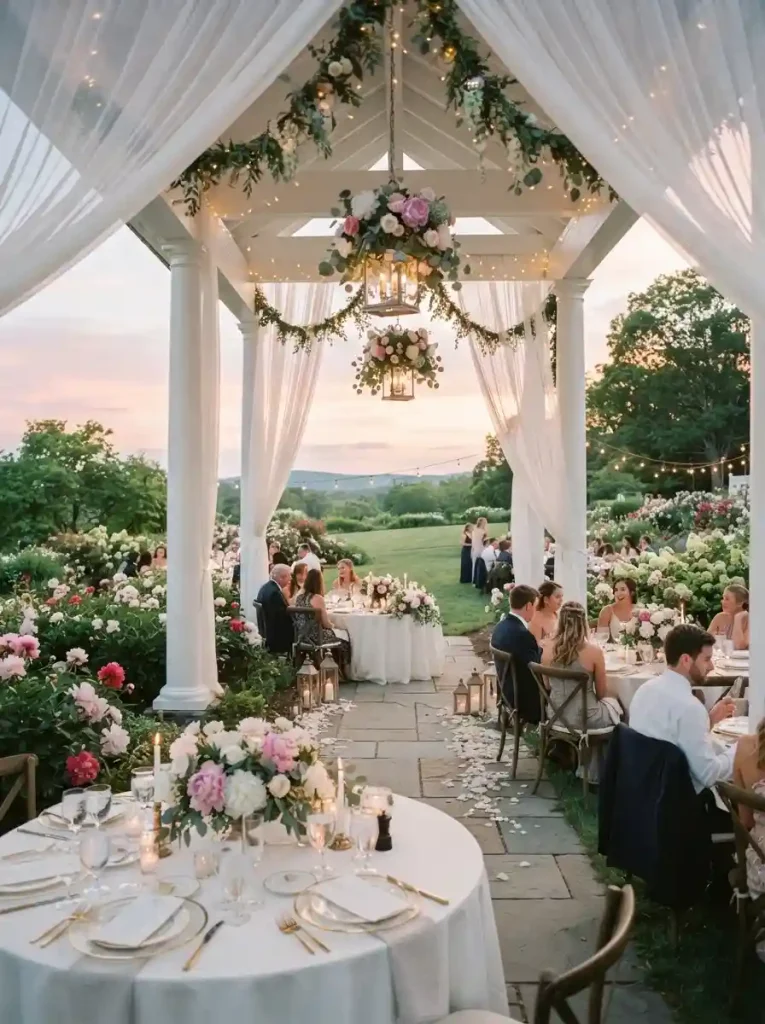 13. Garden Wedding Pavilion