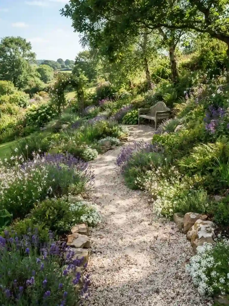 13. Design a Winding Gravel Garden Path