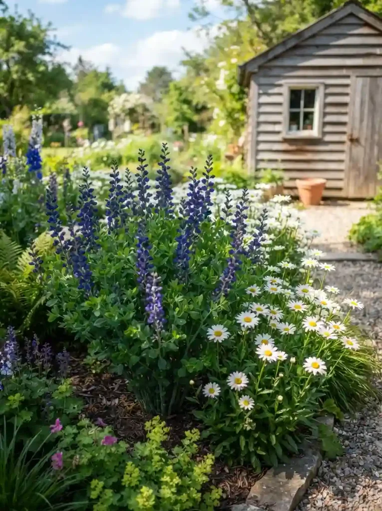 14. Anchor Beds with Baptisia (False Indigo)