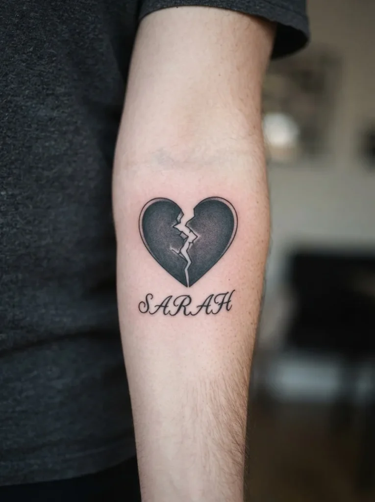 14. Broken Heart With a Name