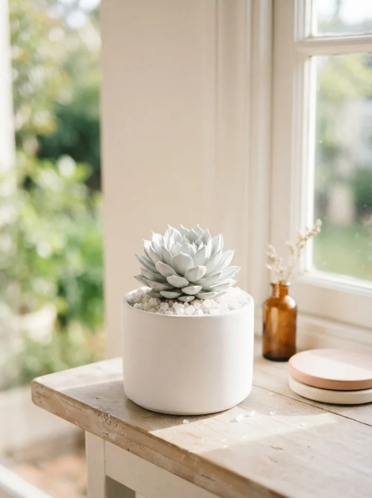 14. Light-Colored Stones Bounce Light Back to the Plant
