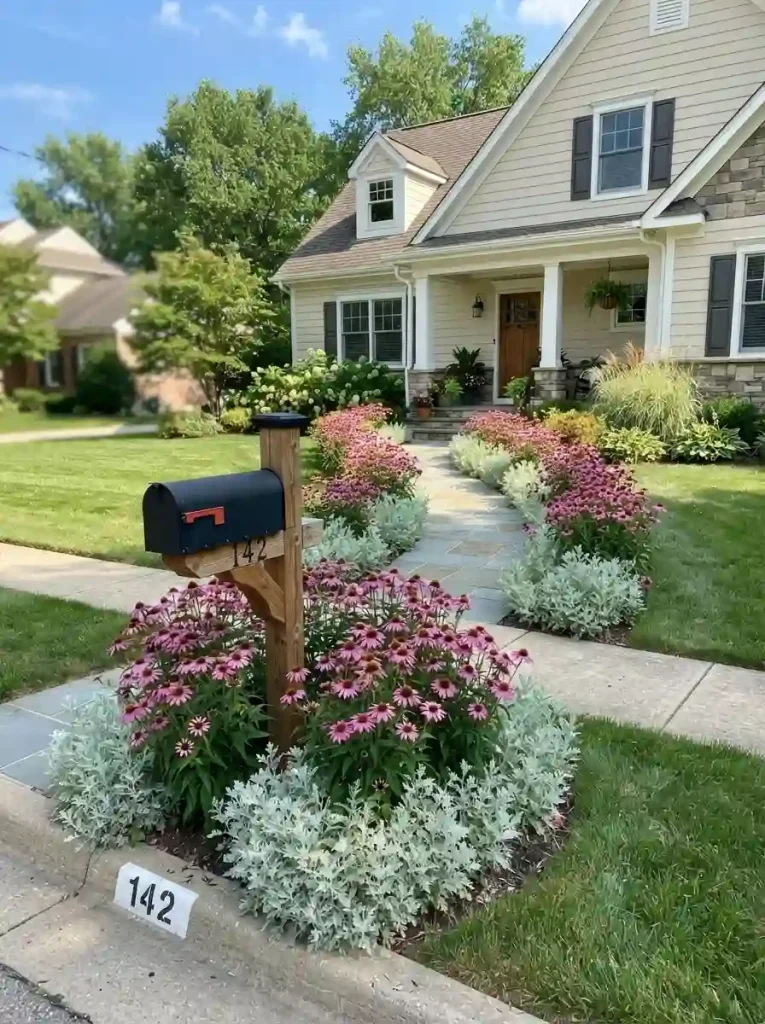 14. Mailbox-to-Door Planting Flow